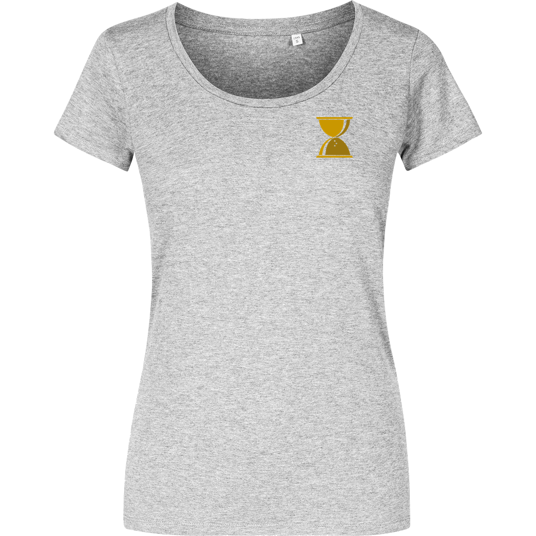 GeschichteFM GeschichteFM - Logo T-Shirt Damenshirt heather grey