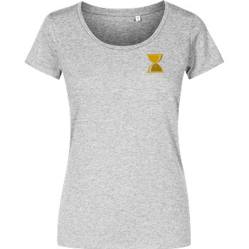 GeschichteFM - Logo Damenshirt heather grey