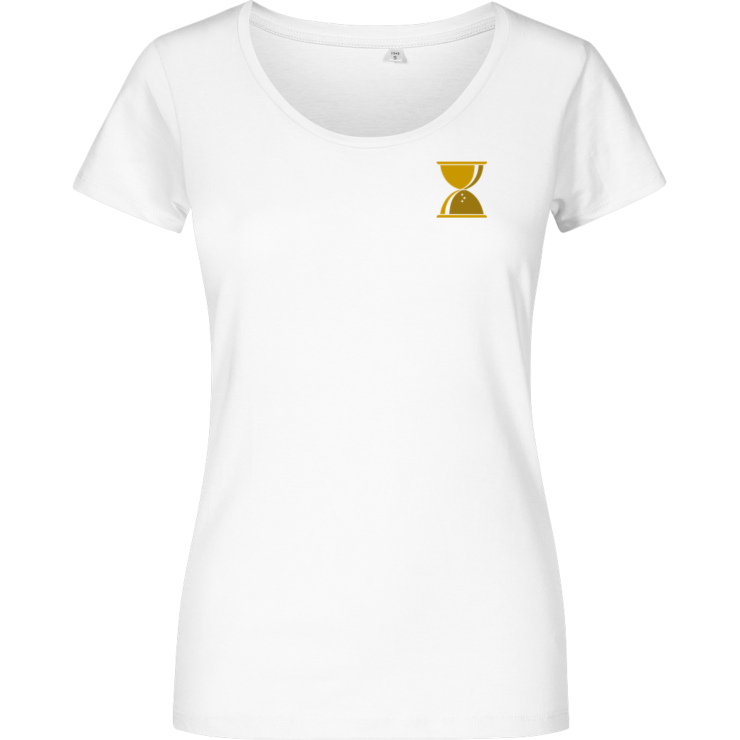 GeschichteFM GeschichteFM - Logo T-Shirt Damenshirt weiss