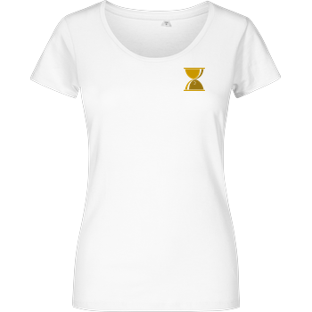 GeschichteFM - Logo Damenshirt weiss