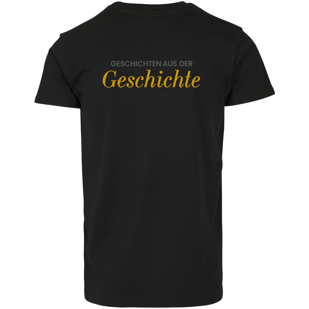 GeschichteFM GeschichteFM - Logo T-Shirt Hausmarke T-Shirt  - Schwarz