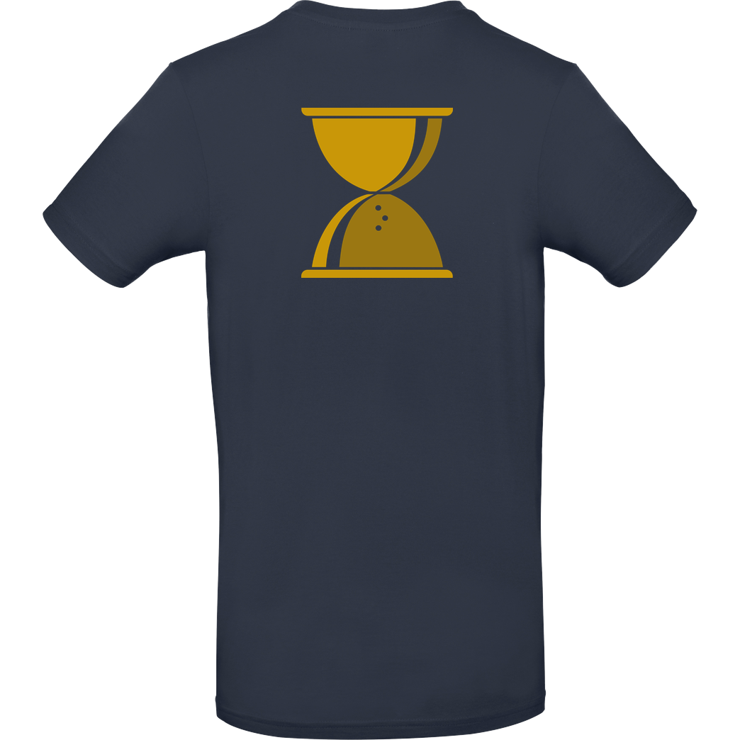GeschichteFM GeschichteFM - Schriftzug T-Shirt B&C EXACT 190 - Navy