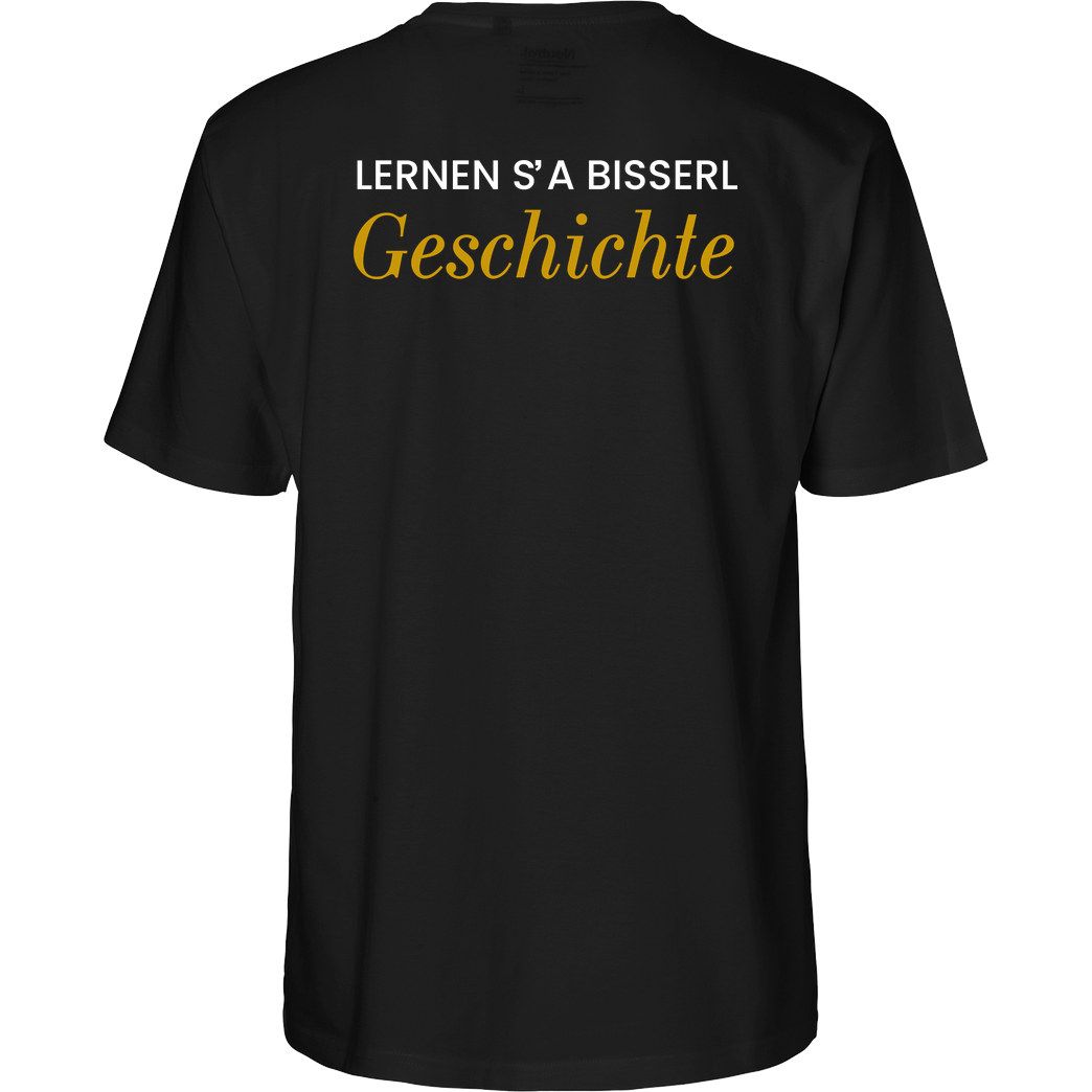 GeschichteFM GeschichteFM - Slogan T-Shirt Fairtrade T-Shirt - schwarz