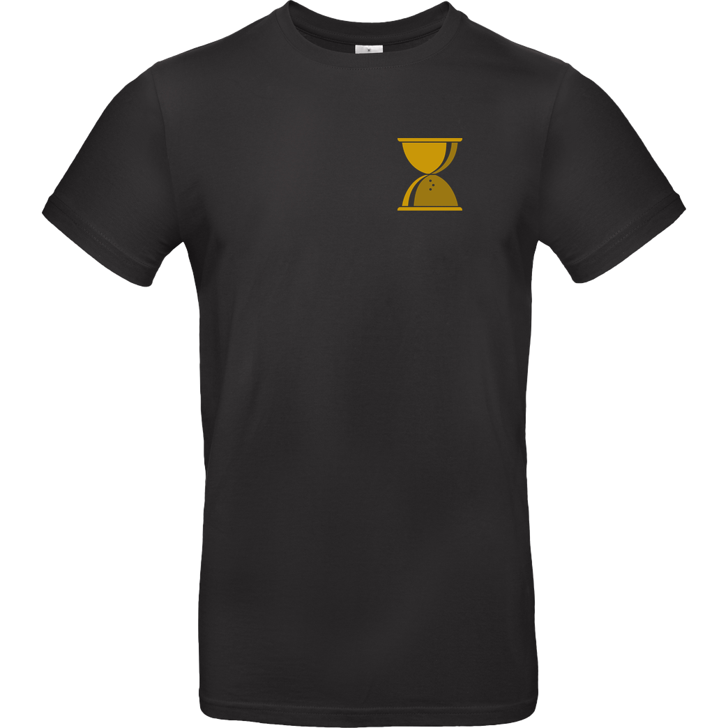 GeschichteFM Geschichten aus der Geschichte - Logo Einseitig T-Shirt B&C EXACT 190 - Schwarz