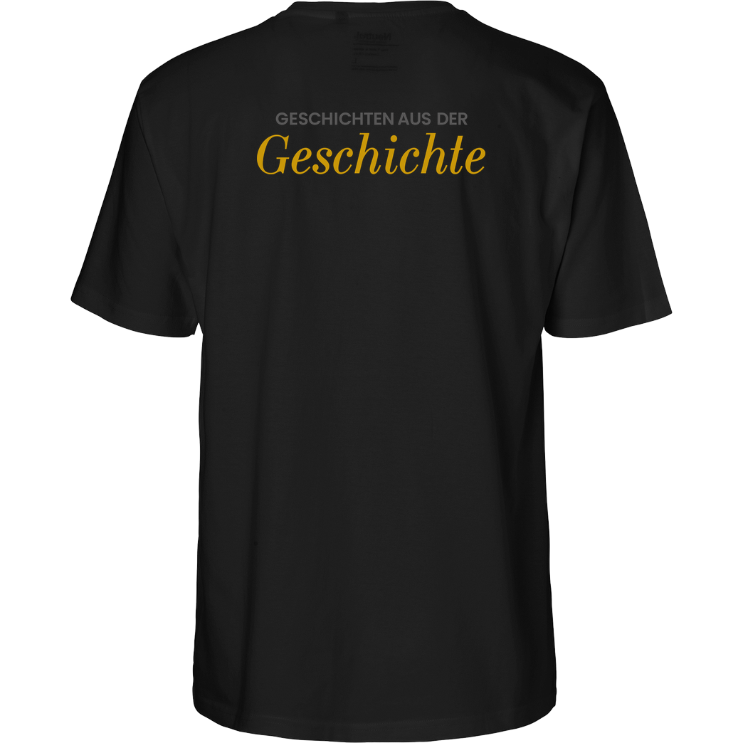 GeschichteFM GeschichteFM - Logo T-Shirt Fairtrade T-Shirt - black