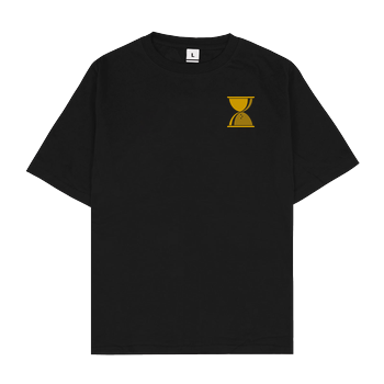 GeschichteFM - Logo Oversize T-Shirt - Black