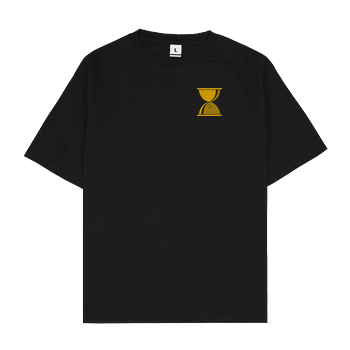 GeschichteFM - Slogan Oversize T-Shirt - Black